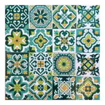 Comprar Azulejos Mayólicas Andalucía Esmeralda 15 X 15 Pack X 8unid
