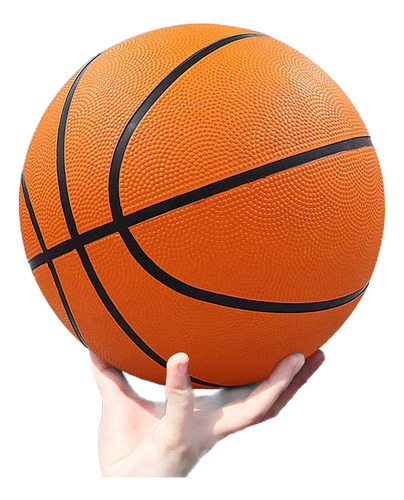 Pelota Basquet Generica Deporte Entrenamiento Importada Naranja Oscuro