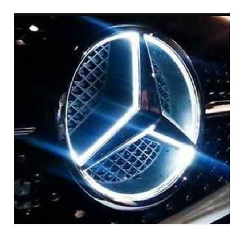 Emblema Frontal Mercedes Benz Con Luz Led