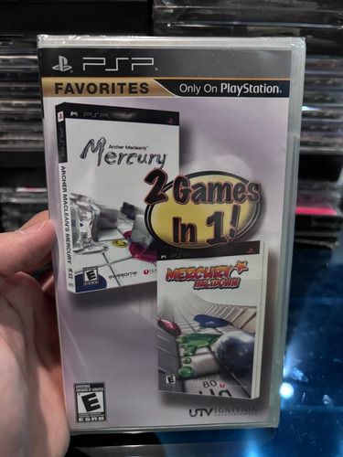 Archer Maclean's Mercury & Mercury Meltdown Psp Nuevo (Usado)
