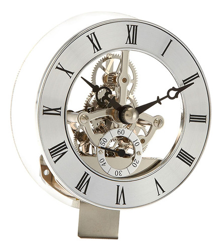 Reloj De Engranaje Móvil, Movimiento De Aleación De Plata