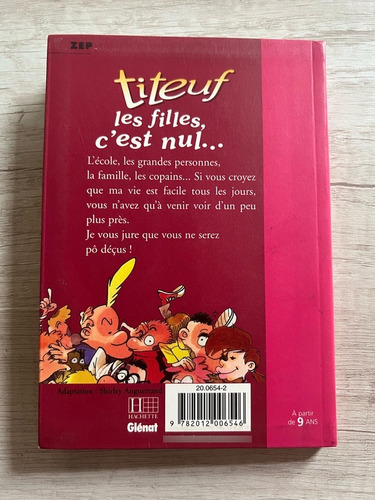 Titeuf Les Filles, C'est Nul - Zep