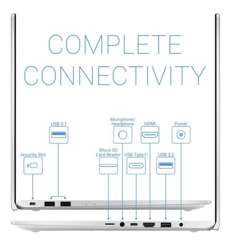 Imagen 5 de 10 de Notebook Asus Vivobook I7 10ma 16gb Ssd 1tb 17,3puLG 2,2kg