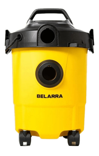 Aspiradora De tacho Belarra AH900 12L  amarilla y negra 220V 50Hz