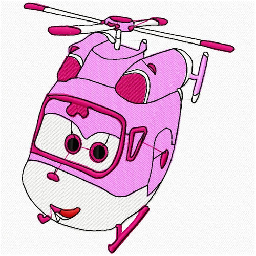 Matrizes De Bordado Bcf0033-1 Super Wings Jett Dizzy