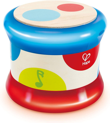 Instrumento Musical Hape Baby Drum Colorido