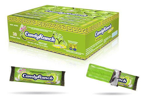 Candyranch Manzana Verde X30und - g a $28