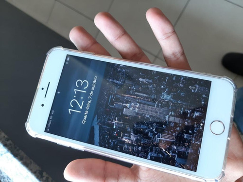 Celular iPhone 8 Plus Prateado64 GbSaúde Da Bateria 83%