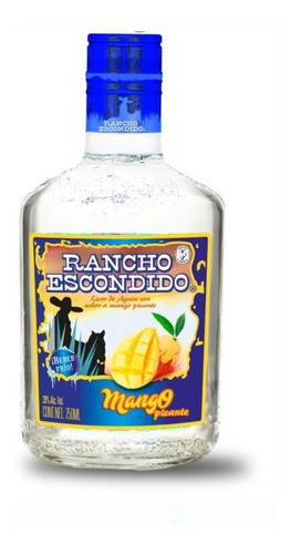 Licor De Agave Rancho Escondido Sabor Mango Picante 750 Ml