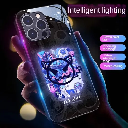 Funda Para Honor 200 X9c X8c X7c X9b X7b X6b X9a X7a 90 70 X9 Magic 7 6 5 Lite Little Devil, Luminosa Y Brillante Luz Led