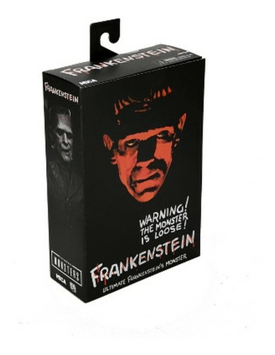 Neca Frankenstein Figura  Blanco Y Negro