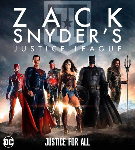 La Liga De La Justicia De Zack Snyder 2021 (2 Bluray)