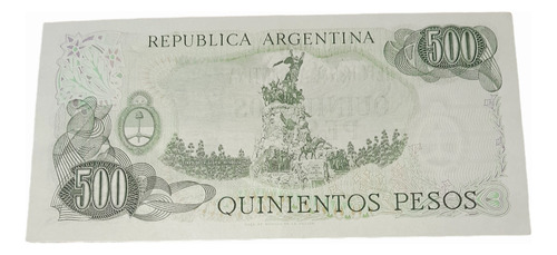 Billete 500 Pesos Reposición Serie A Sin Circular Perfecto