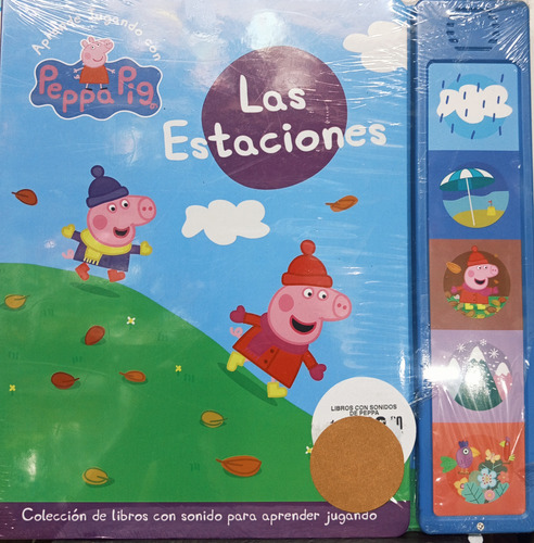 Aprende Jugando C/peppa Libro Las Estaciones C/sonido+1 Libr