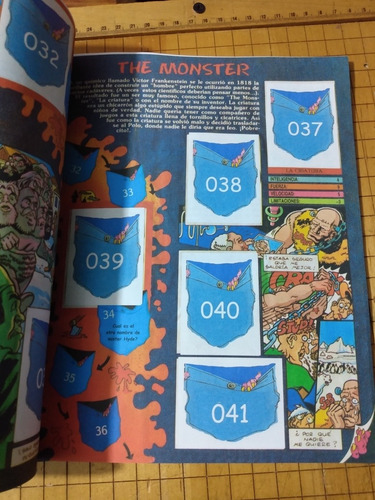 Imagen 4 de 6 de Álbum Monstruos De Bolsillo Completo