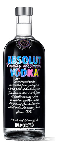 Vodka Absolut Edición Limitada Andy Warhol