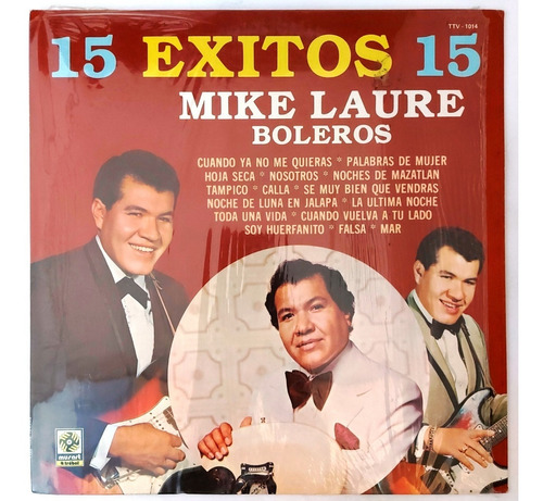 Mike Laure - 15 Exitos 15 Boleros   Lp