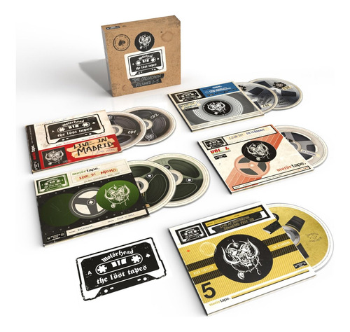 Motorhead The Lost Tapes Collection Vol. 1-5 8cd Boxset