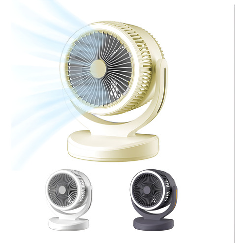 Ventilador Portátil De Circulación De Aire Con Luz Nocturna
