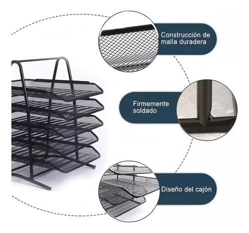 De Organizador De Escritorio Para Archivero Oficina 5