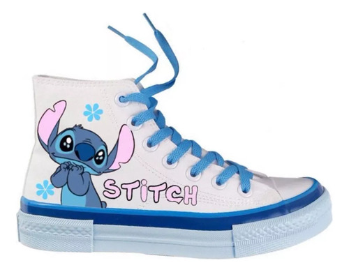 Zapatos De Lona Lilo & Stitch Graffi Con Parte Superior