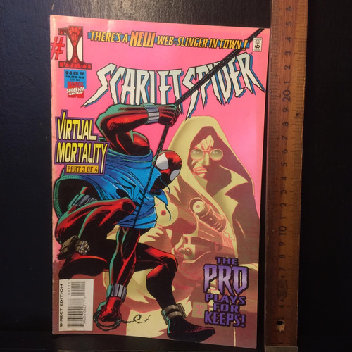 Scarlet Spider Virtual Mortality Parte 3 De 4 Marvel Cómics 