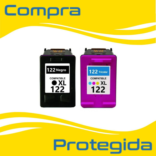 Cartuchos Alternativos 122 Xl Combo Negro Y Color 2050