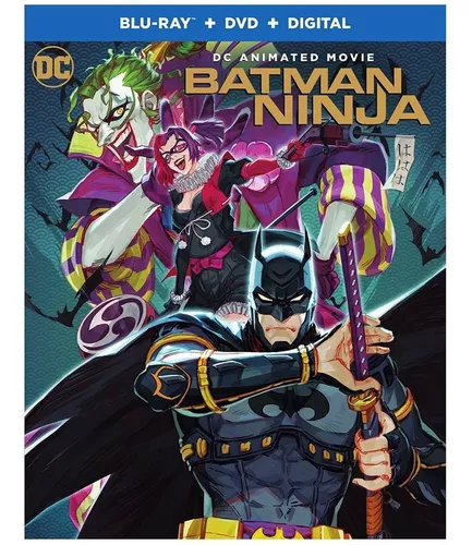Blu-ray + Dvd Batman Ninja | Envío gratis