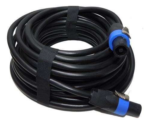 Imagen 4 de 5 de Cable Bafle Speakon A Speakon ( 2,5mm) X 10 Mts X 2 U