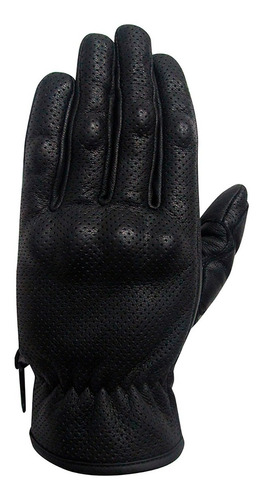 Guantes Fourstroke Miles Cuero Con Proteccion Moto Marelli ®