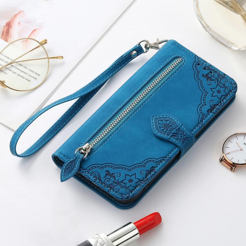 Funda De Piel Tipo Cartera Para Moto G05, G15, G35, G55, G75, G82, G04, G24, G34, G54, G84, G73, G62, Con Ranura Para Tarjetas