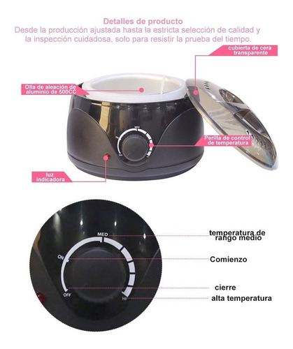 Imagen 6 de 11 de Calentador De Cera Depilatoria