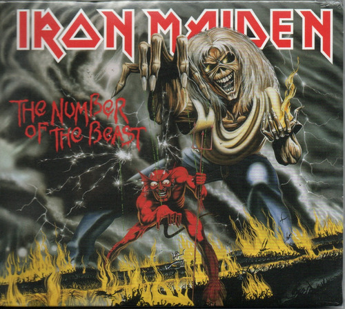 Iron Maiden Number Of The Beast Nuevo Metallica Pantera Dio