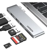 Comprar 6 En 2 Usb C Hub Para Macbook Air Pro 2018\u002F19\u002F20 M1 \u002F Ugreen