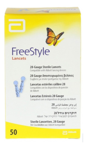 Lancetas Freestyle 50 Unidades 