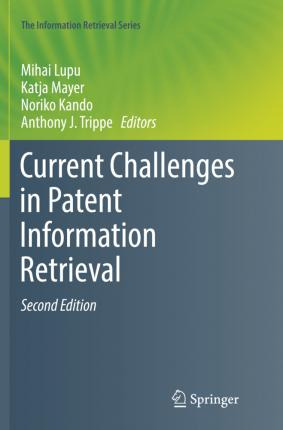 Libro Current Challenges In Patent Information Retrieval ...