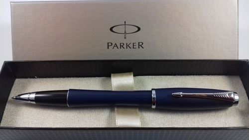 Lapicera Parker Roller Urban Navy Blue Grabado Gratis