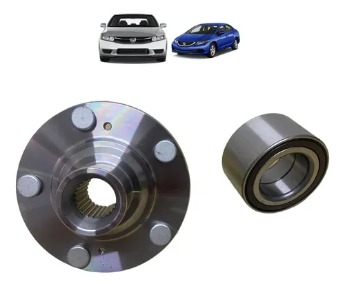 Cubo Roda Dianteira New Civic 2006 2011 Com Abs Rolamento Menor preço em Cubo Roda Dianteira New Civic 2006 2011 Com Abs Rolamento