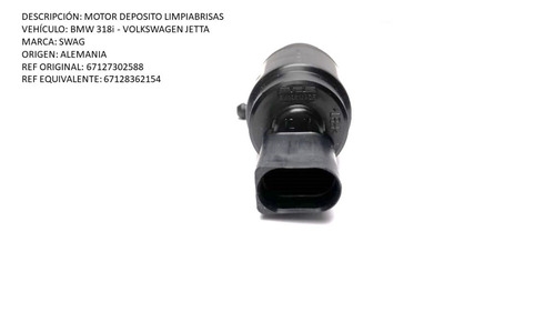 Motor Deposito Limpiabrisas Bmw 318i - Volkswagen Jetta