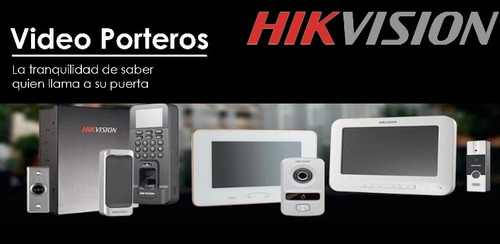 Control De Acceso Biométrico + Video Portero Hikvision