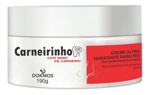 Creme Para Os Pés Calcanhares Ressecados Carneirinho Dokmos