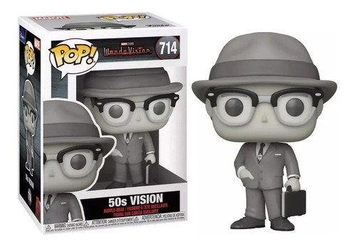 Funko Pop Marvel - Wanda Vision - Vision 50s (b&w)