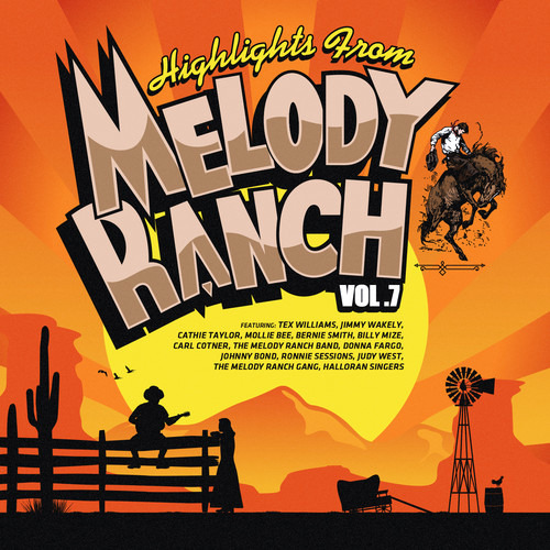 Algunos Artistas Destacados De Melody Ranch 7/various Cd