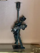Comprar Escultura Tango Arte Chatarra.metal Reciclado Firmada M.o.