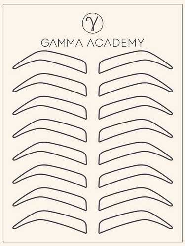 Imagem 1 de 1 de Pele Sintética - Sobrancelhas - Gamma Academy