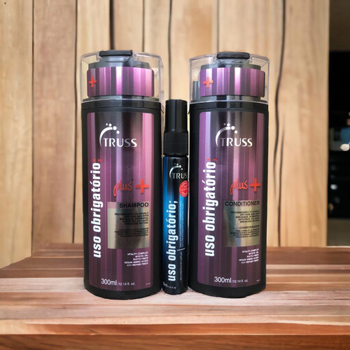 Plus Mais Shampoo Condic 300ml + Uso Obrigatório 30ml Truss