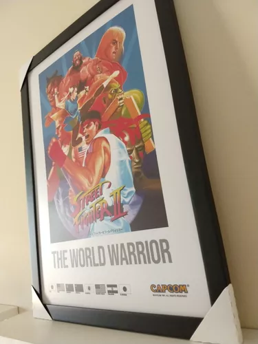 Quadro The King Of Fighters 97 Pôster Arcade - 33 X 45 Cm