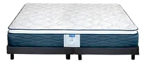 Comprar Colchón King Size + Box Restonic Maverick, Firmeza Media Rs Color Azul
