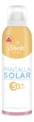 Pantalla Solar S P F 50+ Corporal Shelo Nabel® 120ml