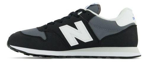 Imagen 3 de 5 de Zapatilla New Balance Hombre 500 Negro Gris